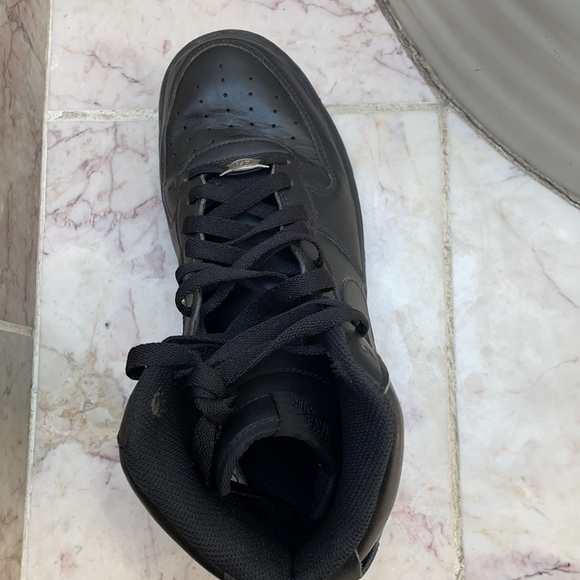 Nike all black Air Force 1's - Picture 2 of 5